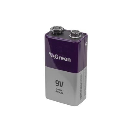 Bateria 9v 6f22 Manganês Heavy Duty 013-9622
