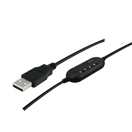 Headset Office para Telefone e Computador com Conector USB 015-0101
