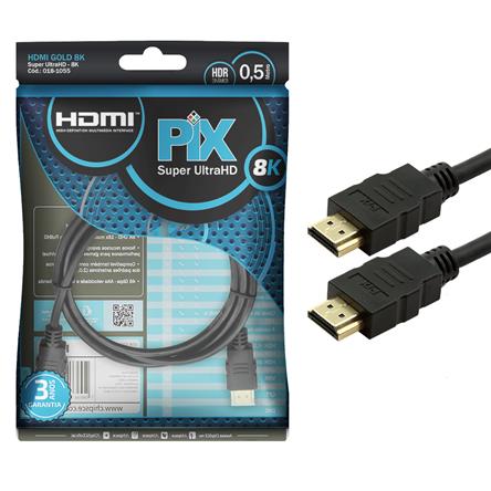Cabo HDMI Gold  2.1 PIX 8K HDR 19P