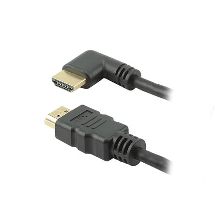 Cabo HDMI 2.0 4K 19 Pinos - Plug 90 Graus