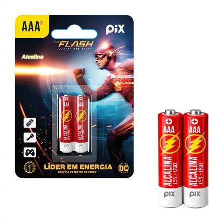 Pilha Alcalina Ultra Aaa Lr03 - Blister c/ 2 Pecas - Dc/Pix 022-6000