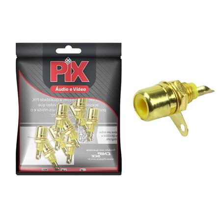 Jack Rca Pci Gold Amarelo 062-0828