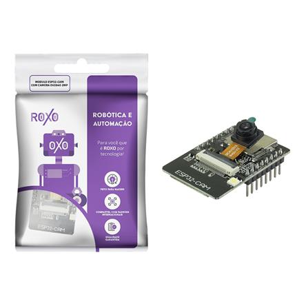 Módulo ESP32-CAM com Câmera OVP640 2MP 010-0392RX