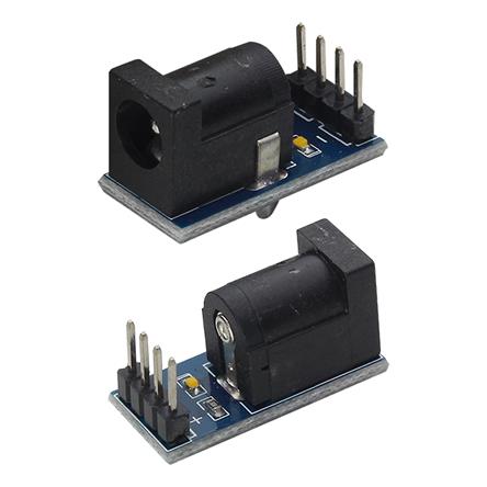 Módulo Conector Jack P4 Fêmea 5x5 2,1mm 010-0466 | Santana - Importação ...
