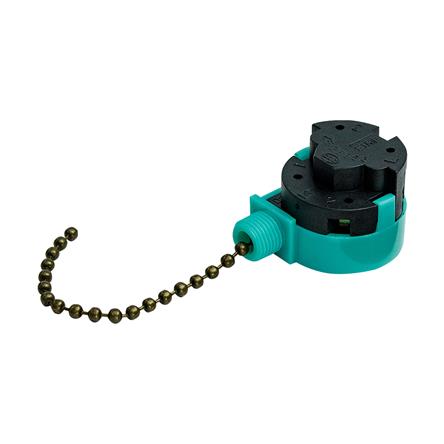Chave Interruptor para Ventilador de Teto 3 Velocidades com Corrente 023-0020