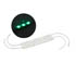 Módulo com 3 LEDs IP65 60x15x6,8 Corrente Continua 12V Verde 006-6042