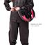 Capa De Chuva Motoqueiro Moto 100% Impermeável PVC Feminino Preto G PI-0009