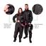 Capa De Chuva Motoqueiro Moto 100% Impermeável PVC Feminino Preto G PI-0009
