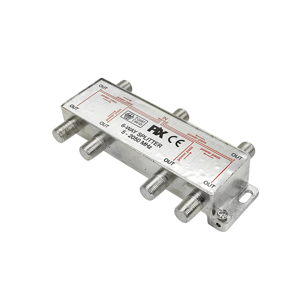 Divisor Alta 6 Vias 5-2050 Mhz 032-6666 | Santana - Importação e